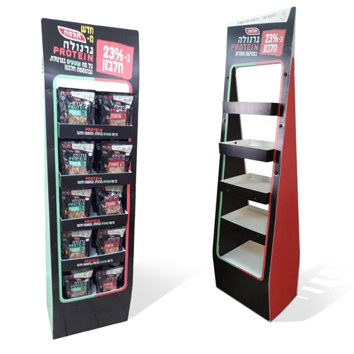 סטנדים - יוניליוור - גרנולה חלבון